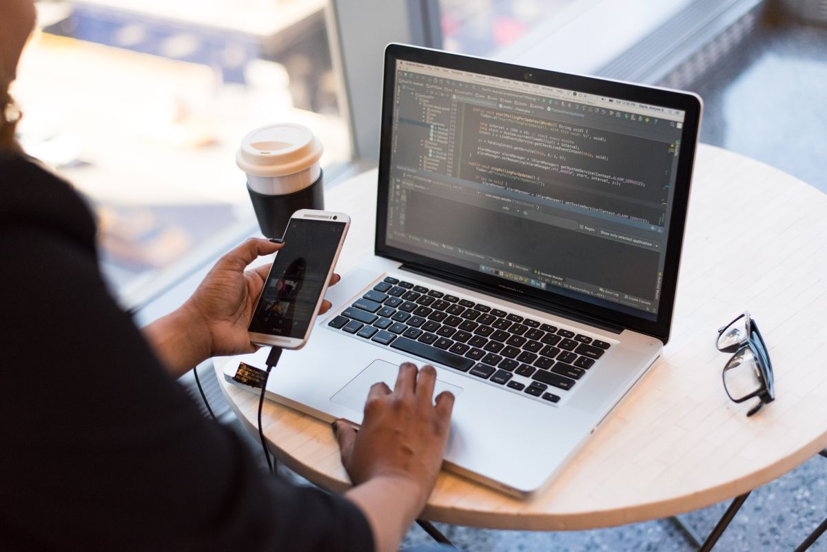 Engineer working on cloud database operations
